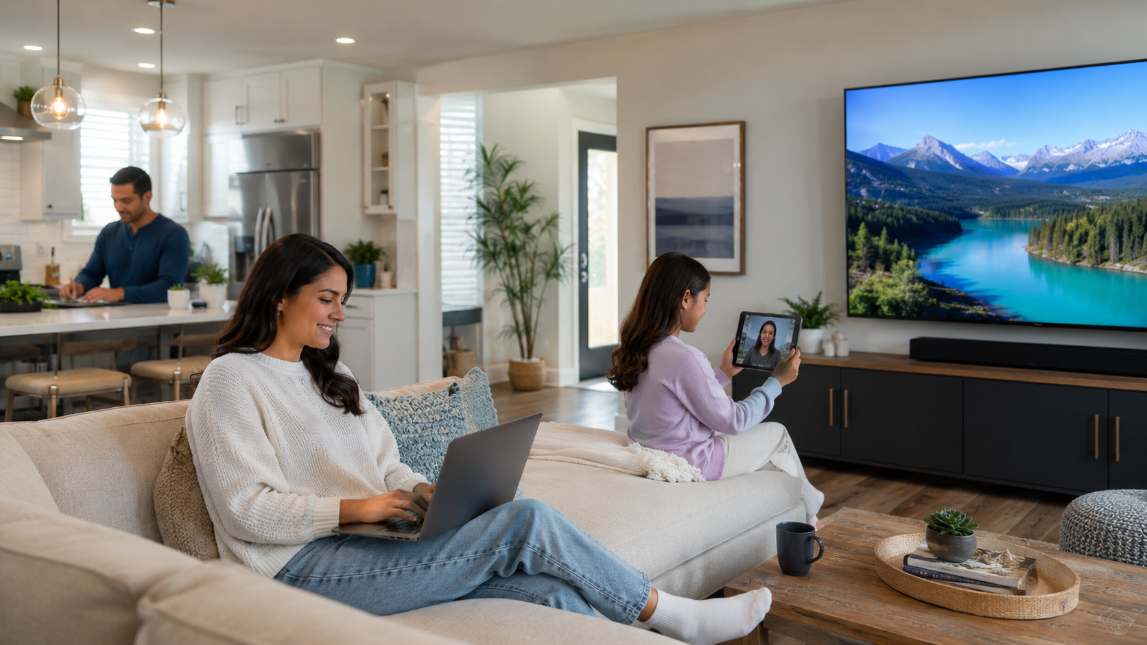 Resident fiber service offer